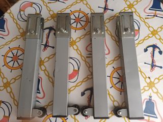 Patas universales para somier todas llevan ruedas