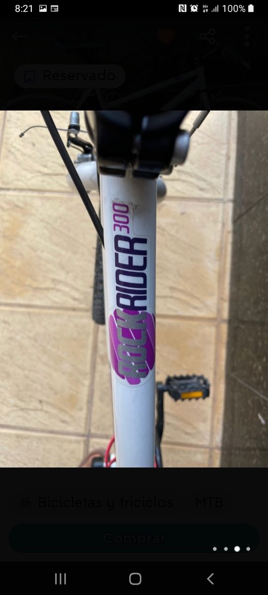 bicicleta decatlon solo se ha usado 1 vez