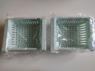 2 Cassetti per frigorifero regolabili