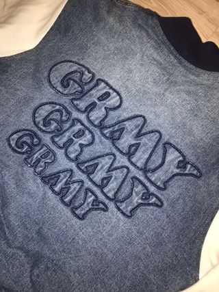 Cazadora vaquera béisbol Grimey