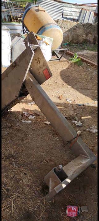 Brazo inox hidráulico camión