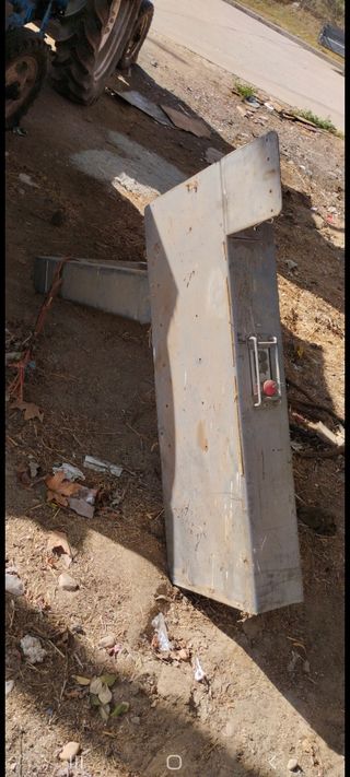 Brazo inox hidráulico camión