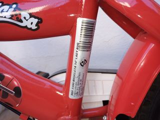 Bicicleta LADY BUG 14 pulgadas