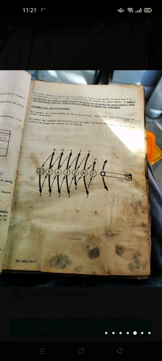 manual Montesa cota 74 (16M) original de fabrica