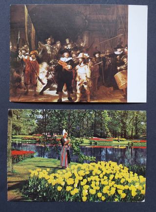 PN/007 Postales antiguas Holanda