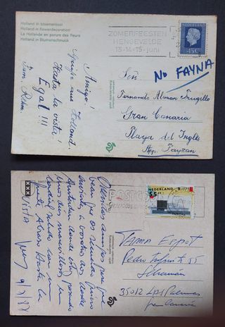 PU/013 Postales antiguas Holanda