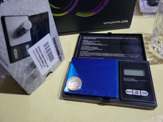 micro bascula digital, SIN PILAS DE BOTON, pilas t