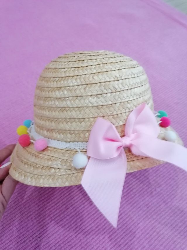Conjunto mala e chapéu menina