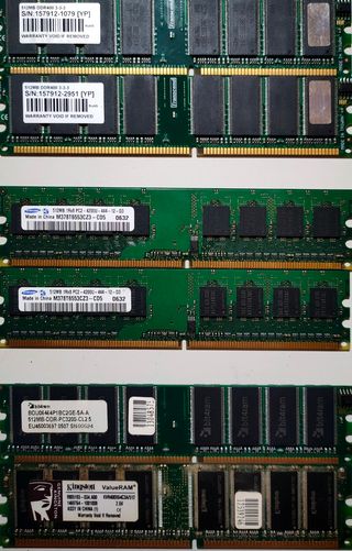 Lote memoria RAM