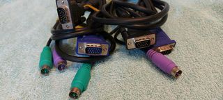 switch teclado monitor y raton . 2 pcs