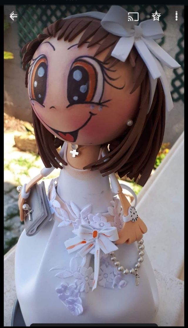 fofuchas personalizadas comunión