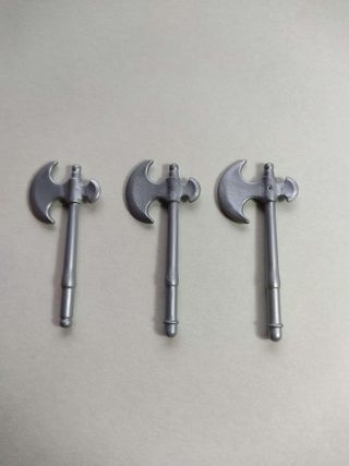 Lote de 3 Hachas Playmobil Medieval/Vikingo