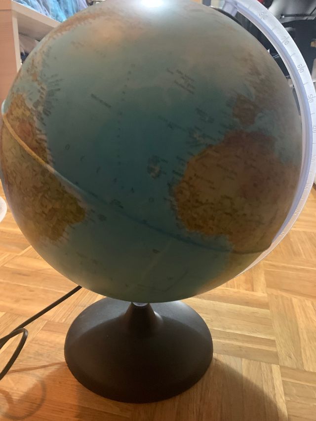 Globo terráqueo .