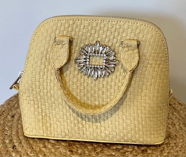 Bolso paja Zara