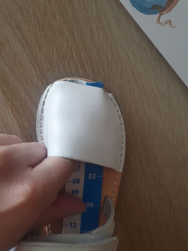 sandalias menorquinas blancas 22