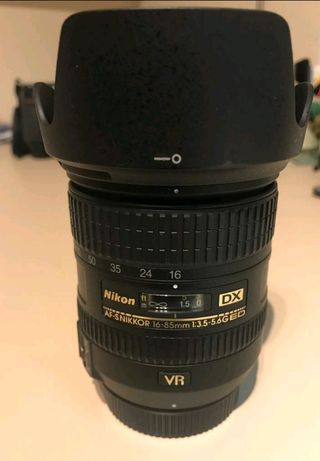 objetivo Nikon 16-85mm vr Dx