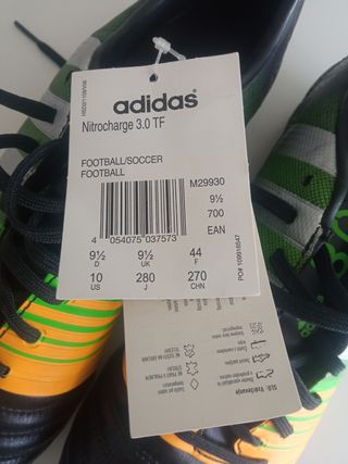 BOTAS DE FUTBOL ADIDAS NITROCHARGE 3,0 TF