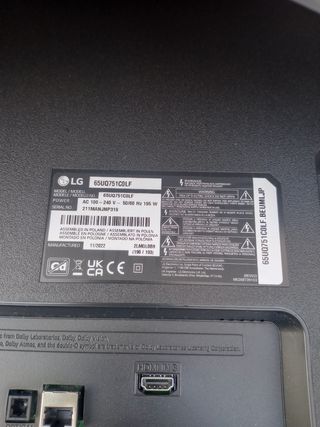 Televisión LG