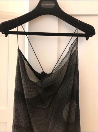 Vestido de fiesta de Purificación Garcia.