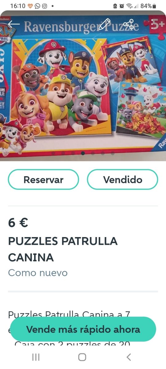 OPORTUNIDAD: MALETIN 4 Puzzles Buscando a Dory