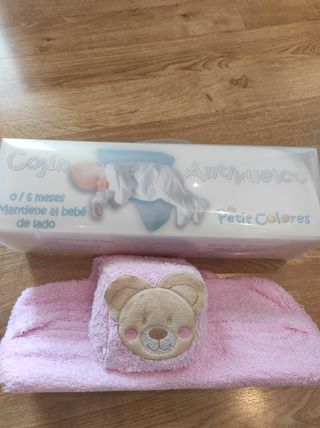 Cojín antivuelco bebé 0/6 meses rosa
