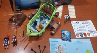 Barco pirata camaleón Playmobil Super 4