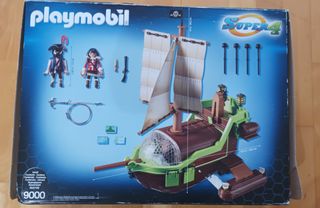 Barco pirata camaleón Playmobil Super 4