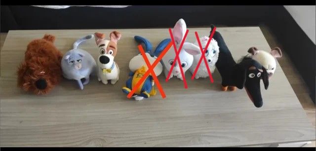 Colección peluches Mascotas