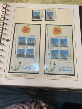 Hojas filabo 1996 al 1998