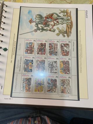 Hojas filabo 1996 al 1998