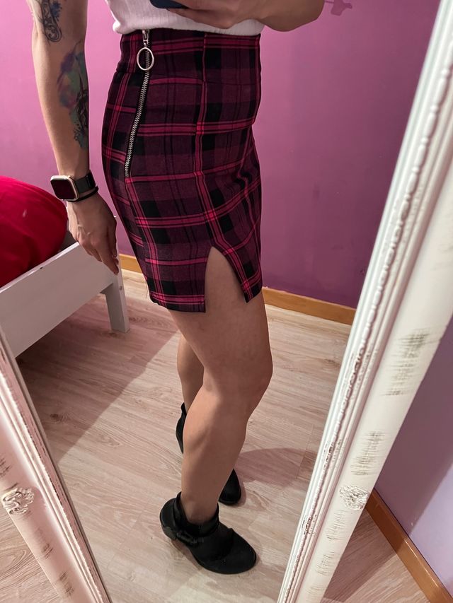 Falda Bershka talla xs