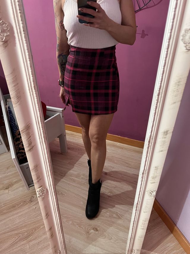 Falda Bershka talla xs