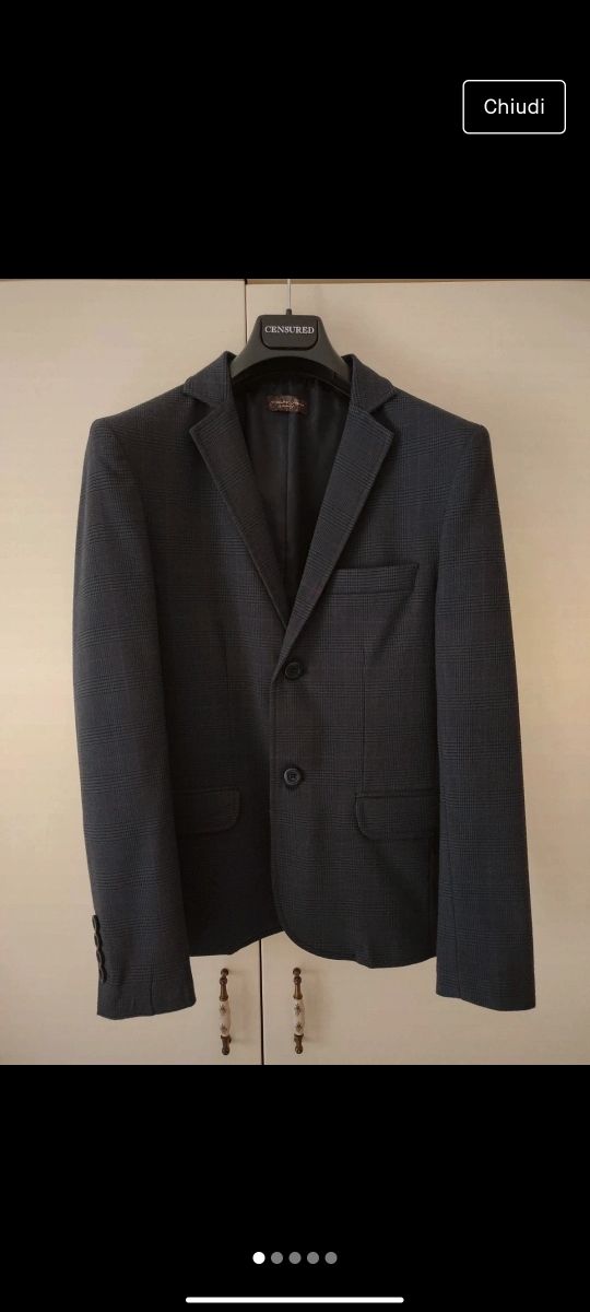 Giacca blu, taglia 46