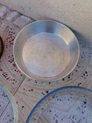 Moldes para tartas, silicona, Pyrex y alumino