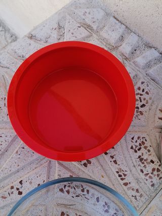 Moldes para tartas, silicona, Pyrex y alumino