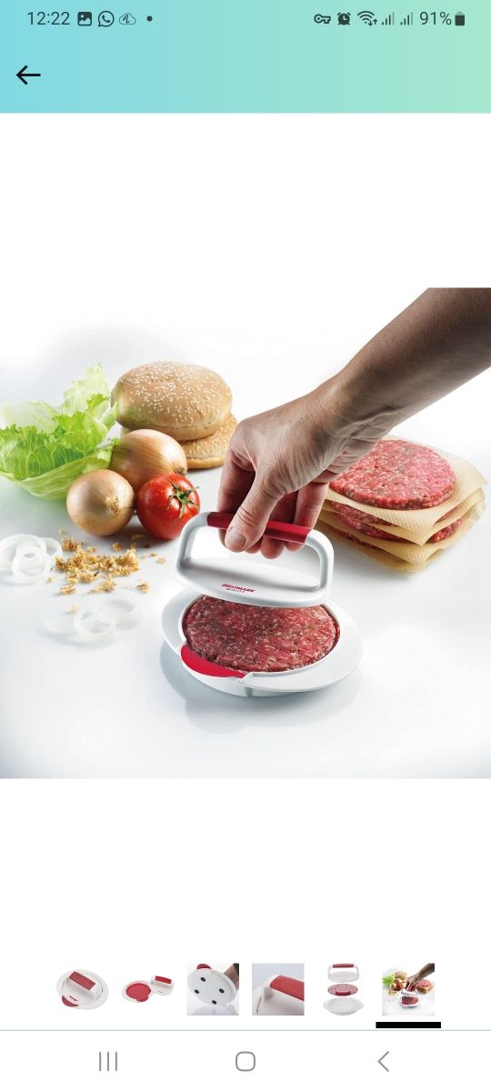  Prensa para hacer hamburguesas 