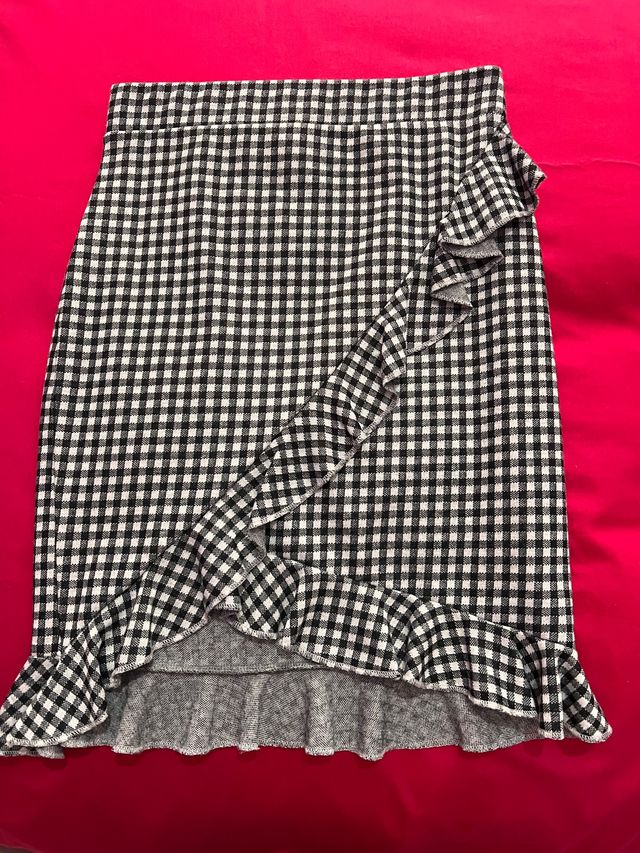 Falda cuadros vichi