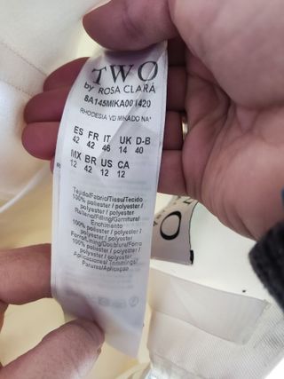 Vestido de novia Rosa Clará