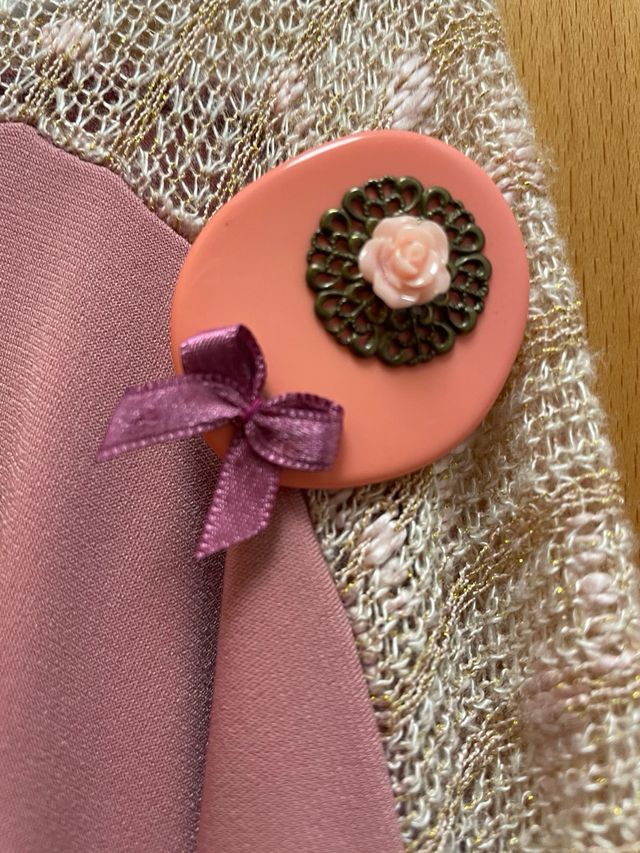 Vestido ajustado rosa claro