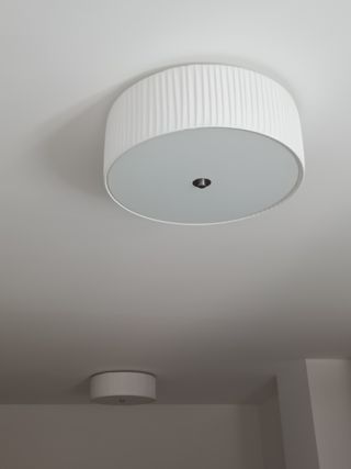 Lamparas techo salón / comedor blancas