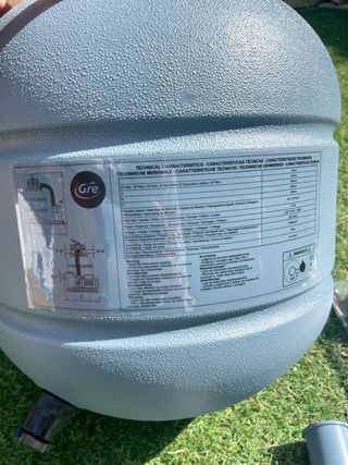 Depuradora de arena CUBA Ø320 MM – 4 M³/H
