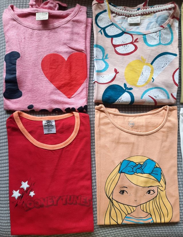 Lote de 7 camisetas.