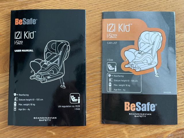 Silla a contramarcha Besafe Izi Kid X2 i-Size