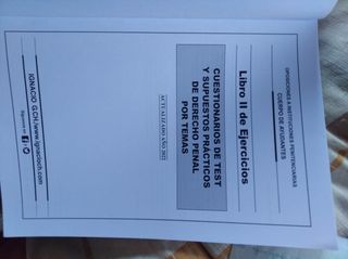 Tests y Supuestos Prácticos Derecho Penal IIPP
