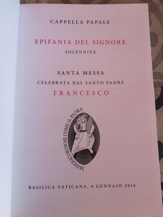 libro Epifanía del Signore