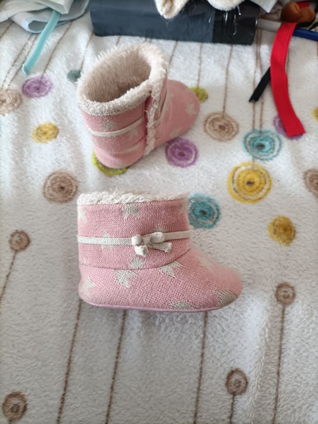 botas rosas de mayoral N 17