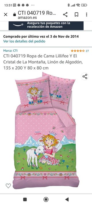 Funda nórdica de 90 infantil 2 piezas