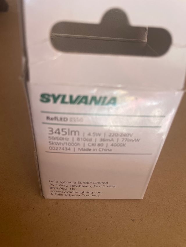 6 unidades FOCO LED ES50