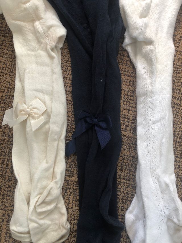 3 pares leotardos Cóndor T 2 buen estado