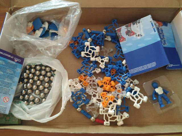 Juego imanes construcciones completo